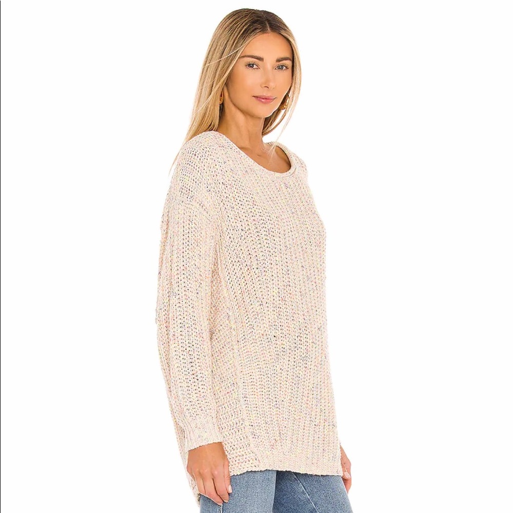 NWT💥 Free People Neon Lights Pullover in Confetti Combo Sz. M - Picture 4 of 5